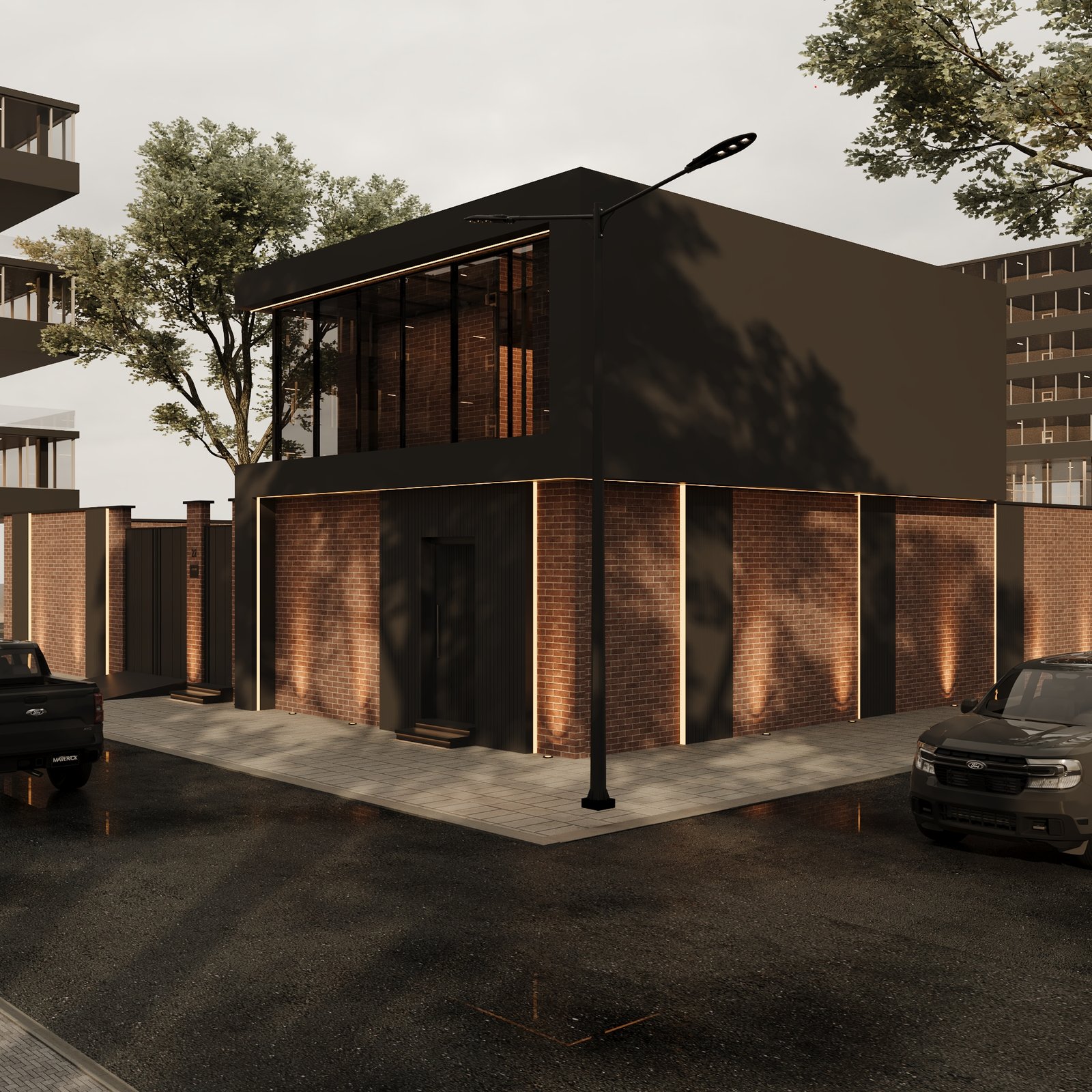 تصميم المنازل — مشروع سكني من أعمال تيلا